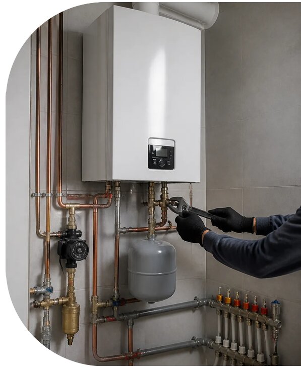 Монтаж одноконтурного котла в Чите от 8280 р. | АПаруса-Чта